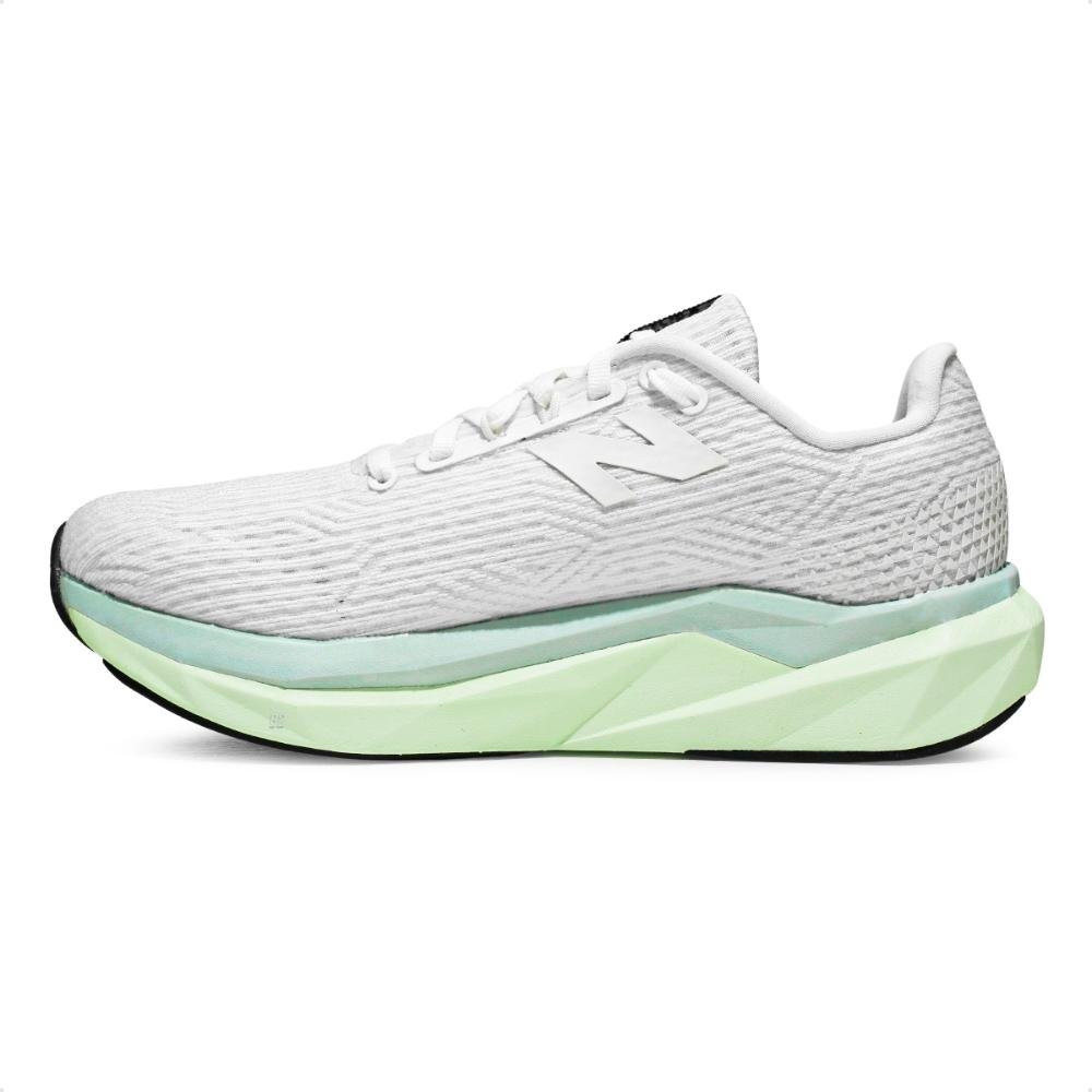 Tênis New Balance Fuelcell Propel V5 Feminino Branco/Verde