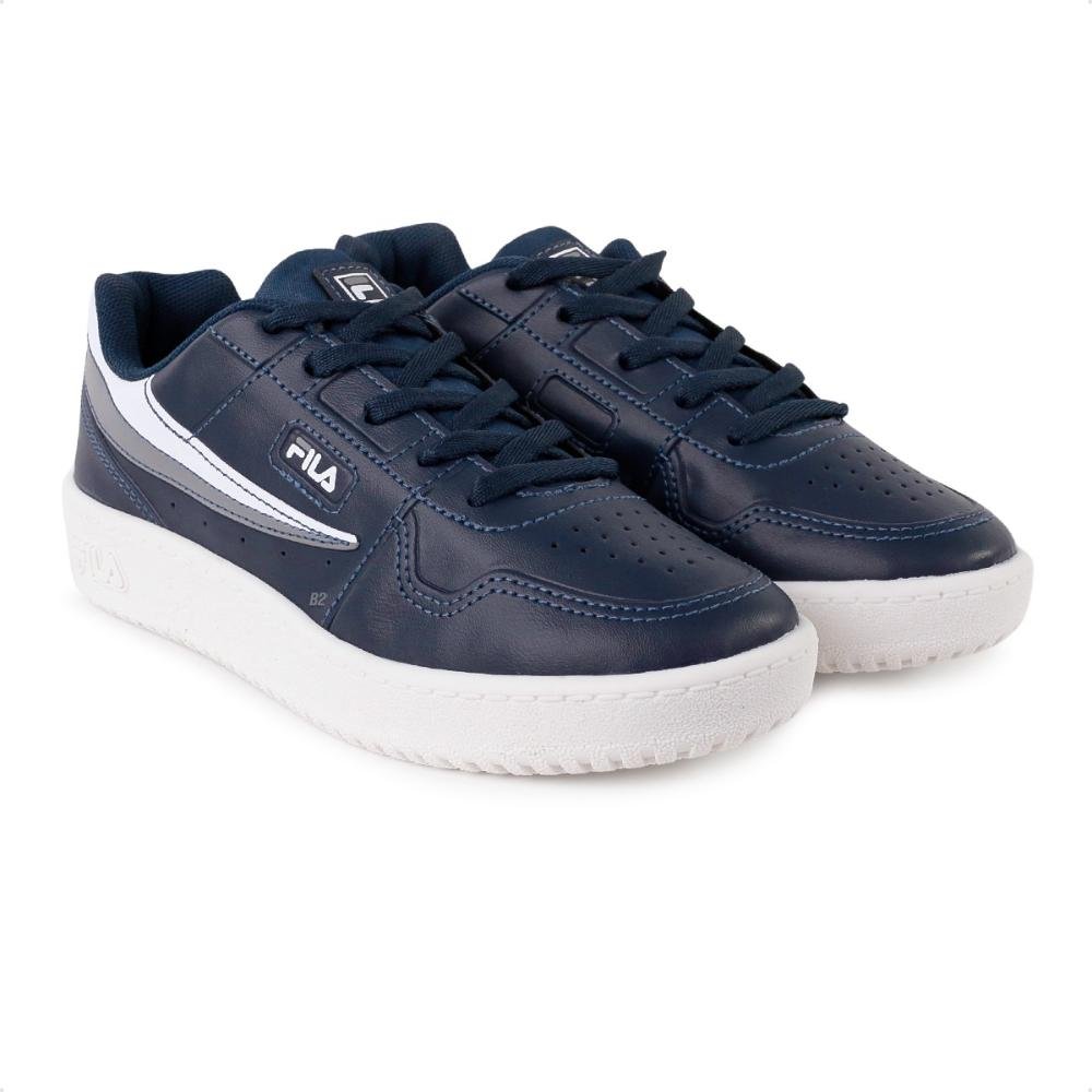 Tênis Fila Arcade Infantil Azul Marinho/Branco 3