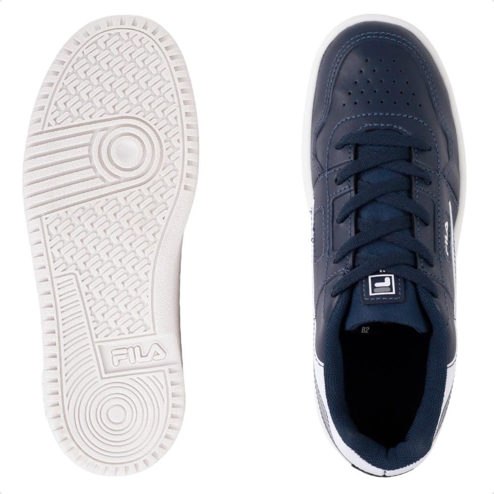 Tênis Fila Arcade Infantil Azul Marinho/Branco 6