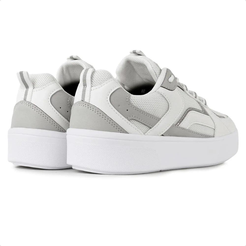 Tênis Ramarim Crystal Casual Feminino Branco/Cinza 5