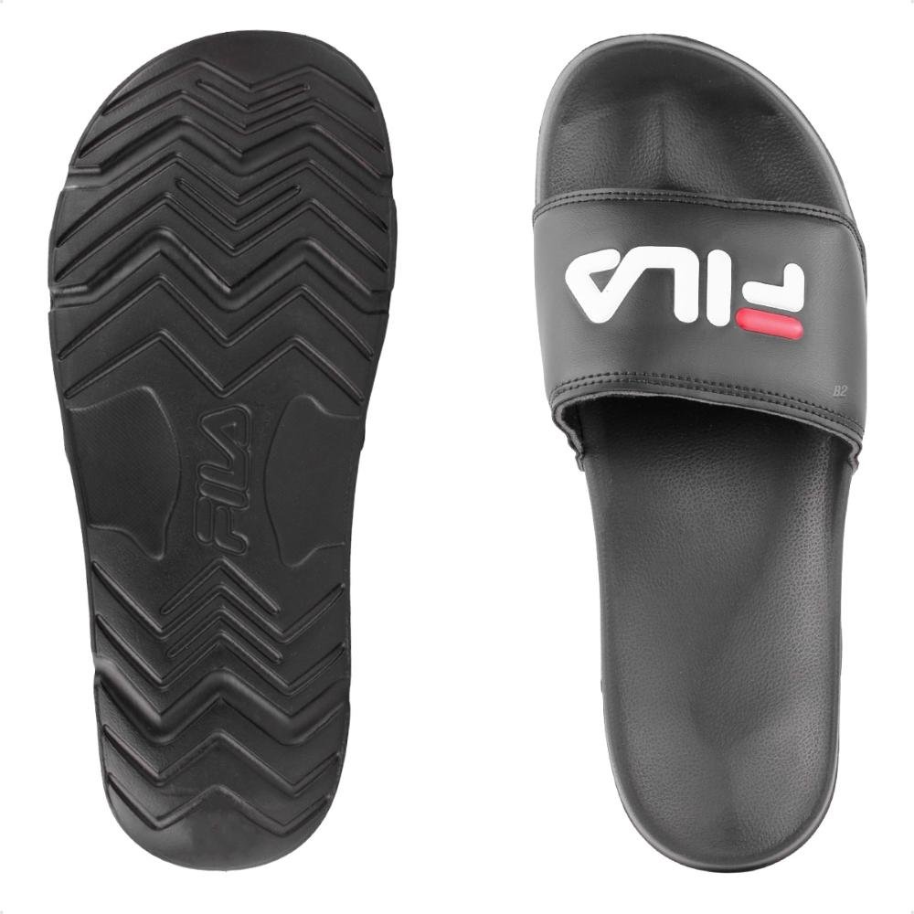 Chinelo Fila Drifter Basic Masculino Preto/Branco 7