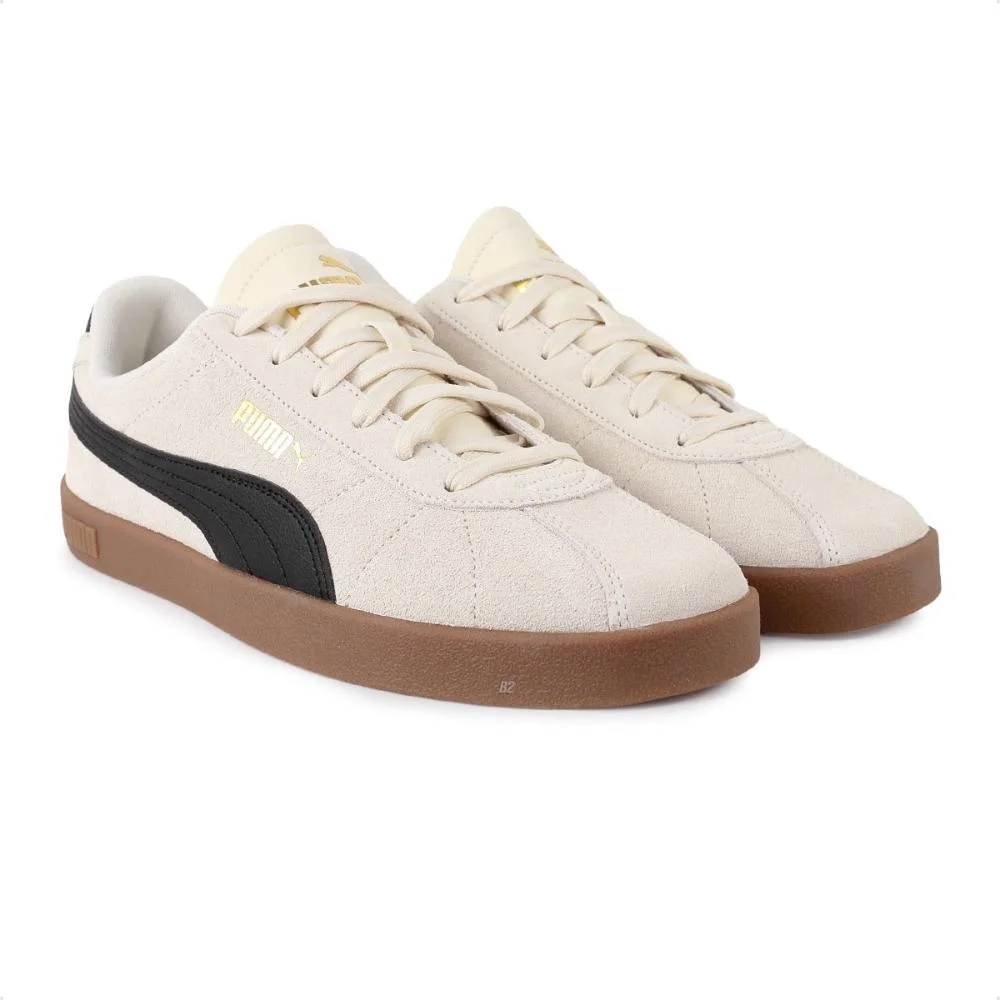 Tênis Puma Club II Masculino Bege/Preto 3