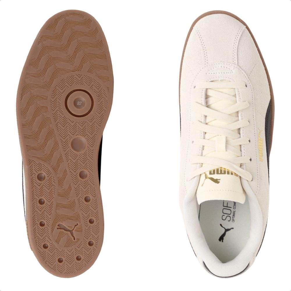 Tênis Puma Club II Masculino Bege/Preto 6