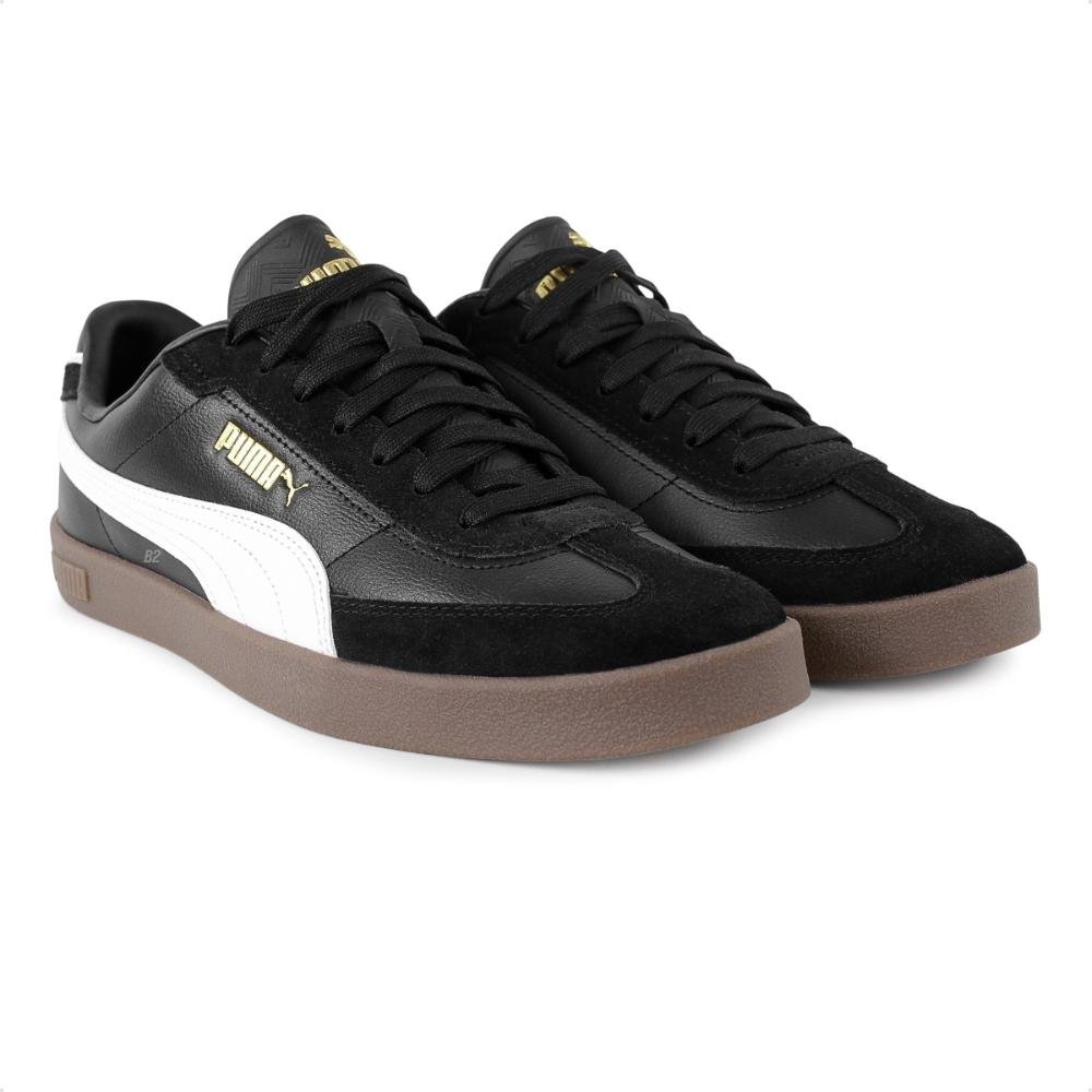 Tênis Puma Club II Era Masculino Preto/Branco 3