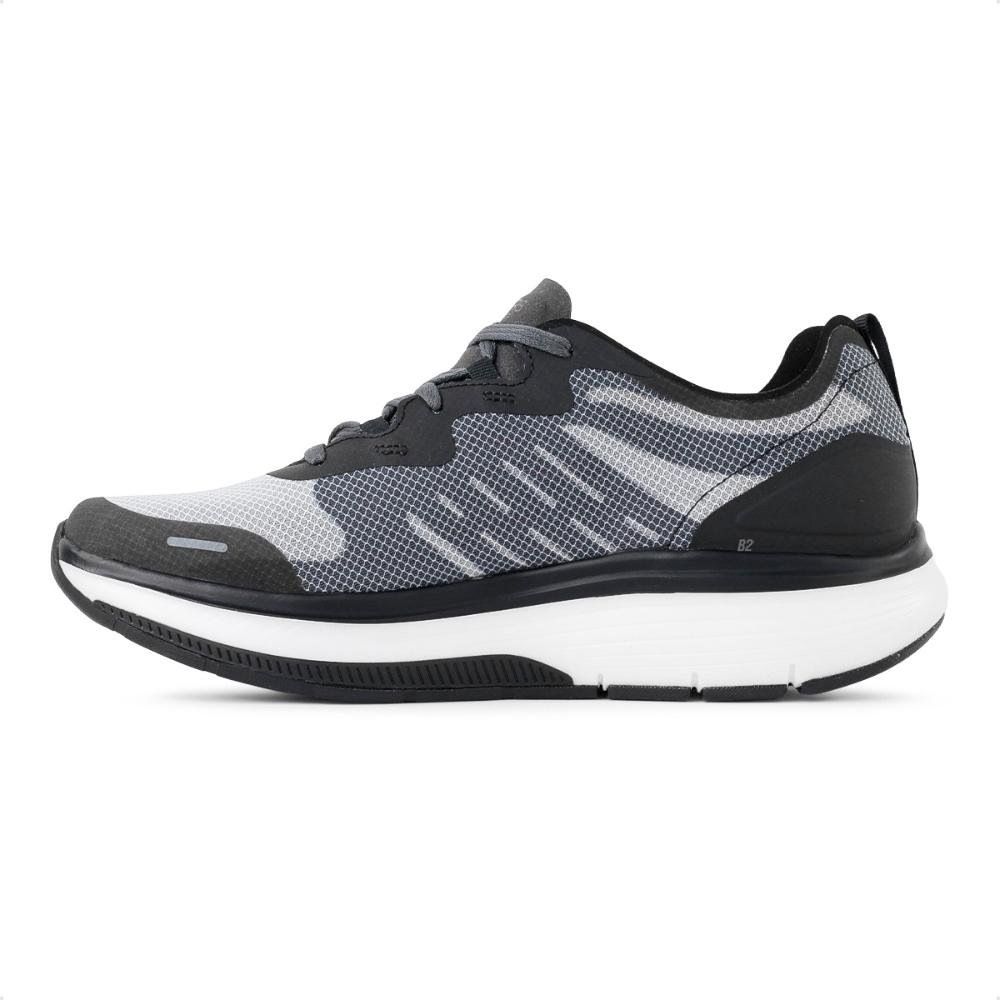 Tênis Skechers Go Walk Workout Walker Masculino Preto/Cinza 2