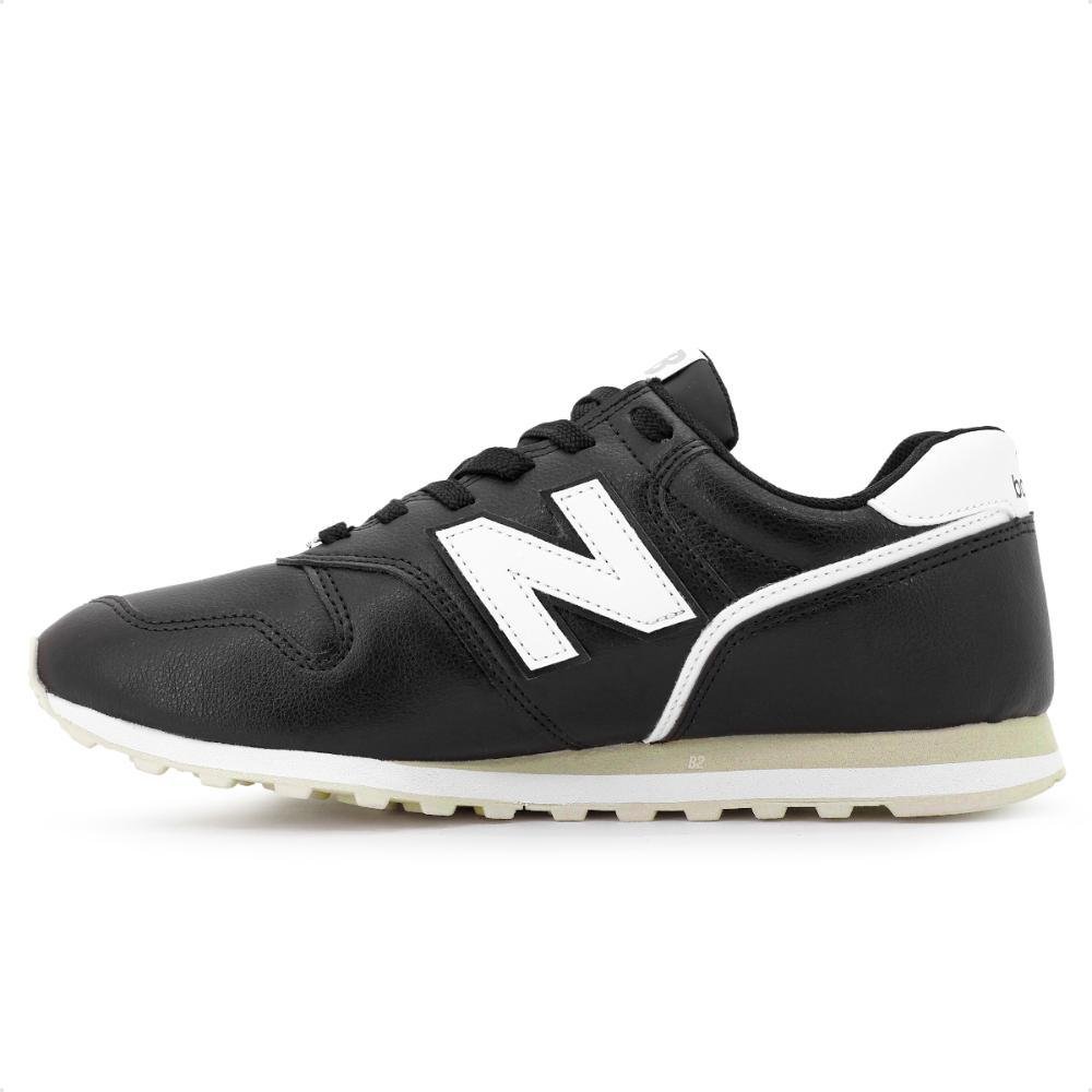 Tênis New Balance 373v2 Masculino Preto/Branco 2