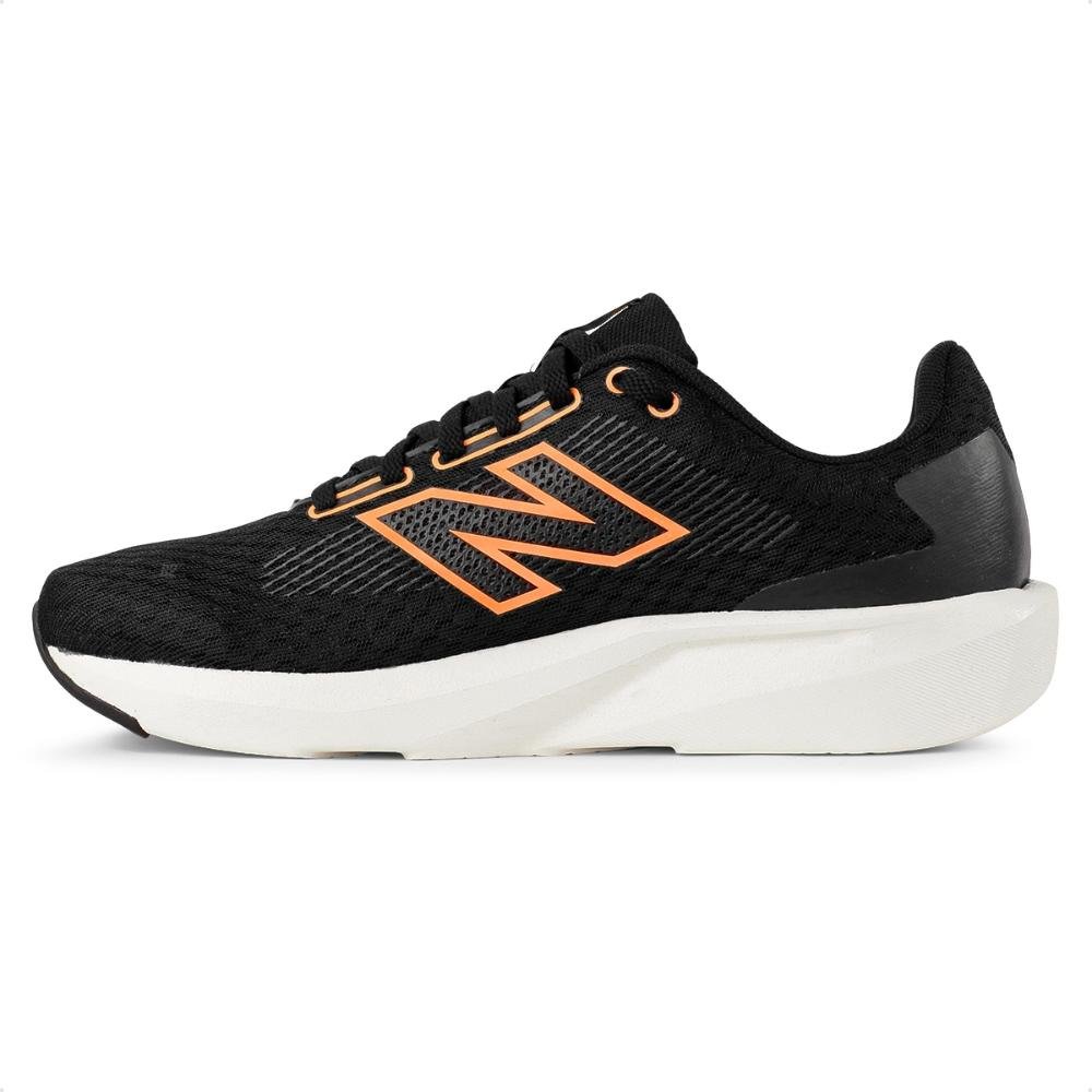 Tênis New Balance 413 V3 Masculino Preto/Laranja 2
