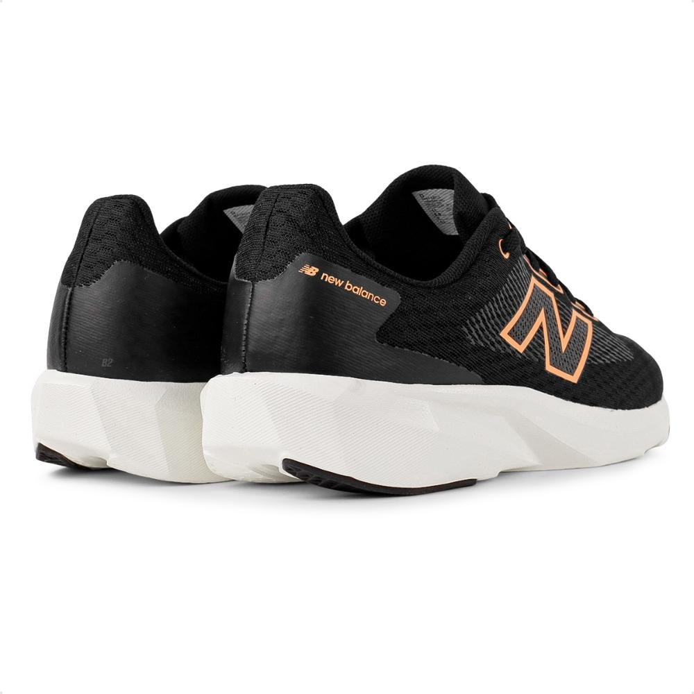 Tênis New Balance 413 V3 Masculino Preto/Laranja 3