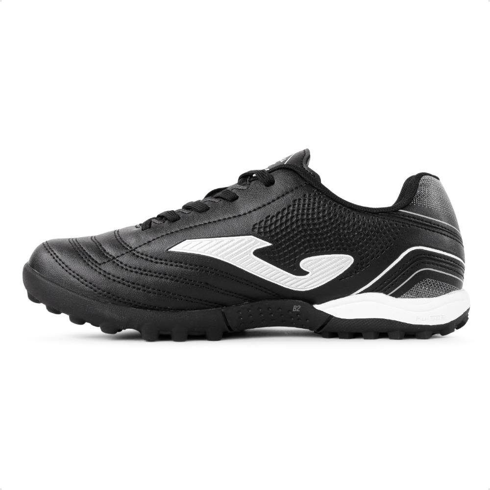 Chuteira Society Joma Toledo Jr Preto/Branco 2