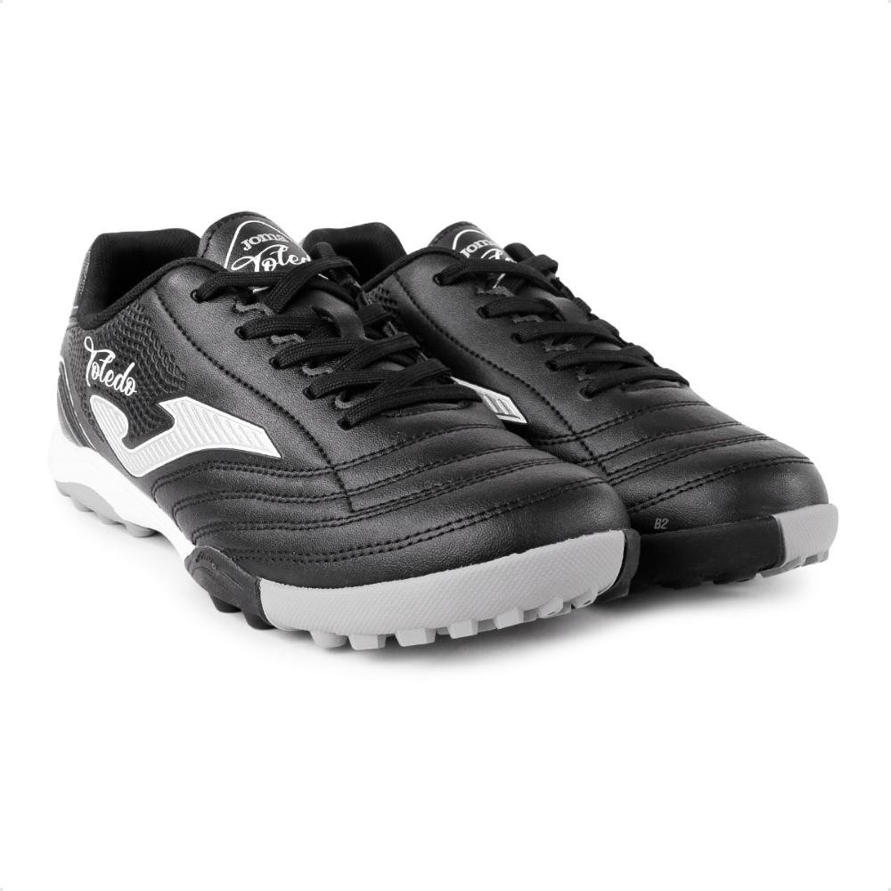 Chuteira Society Joma Toledo Jr Preto/Branco 3