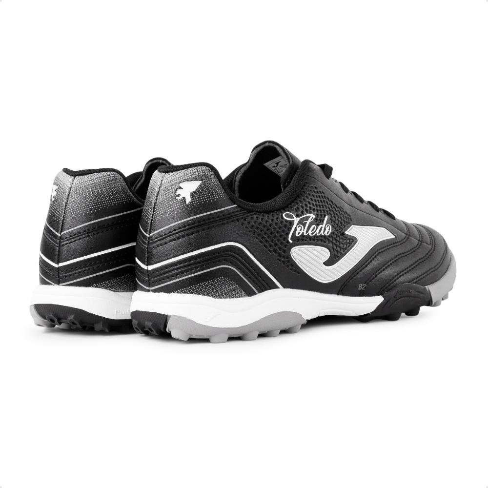 Chuteira Society Joma Toledo Jr Preto/Branco 5