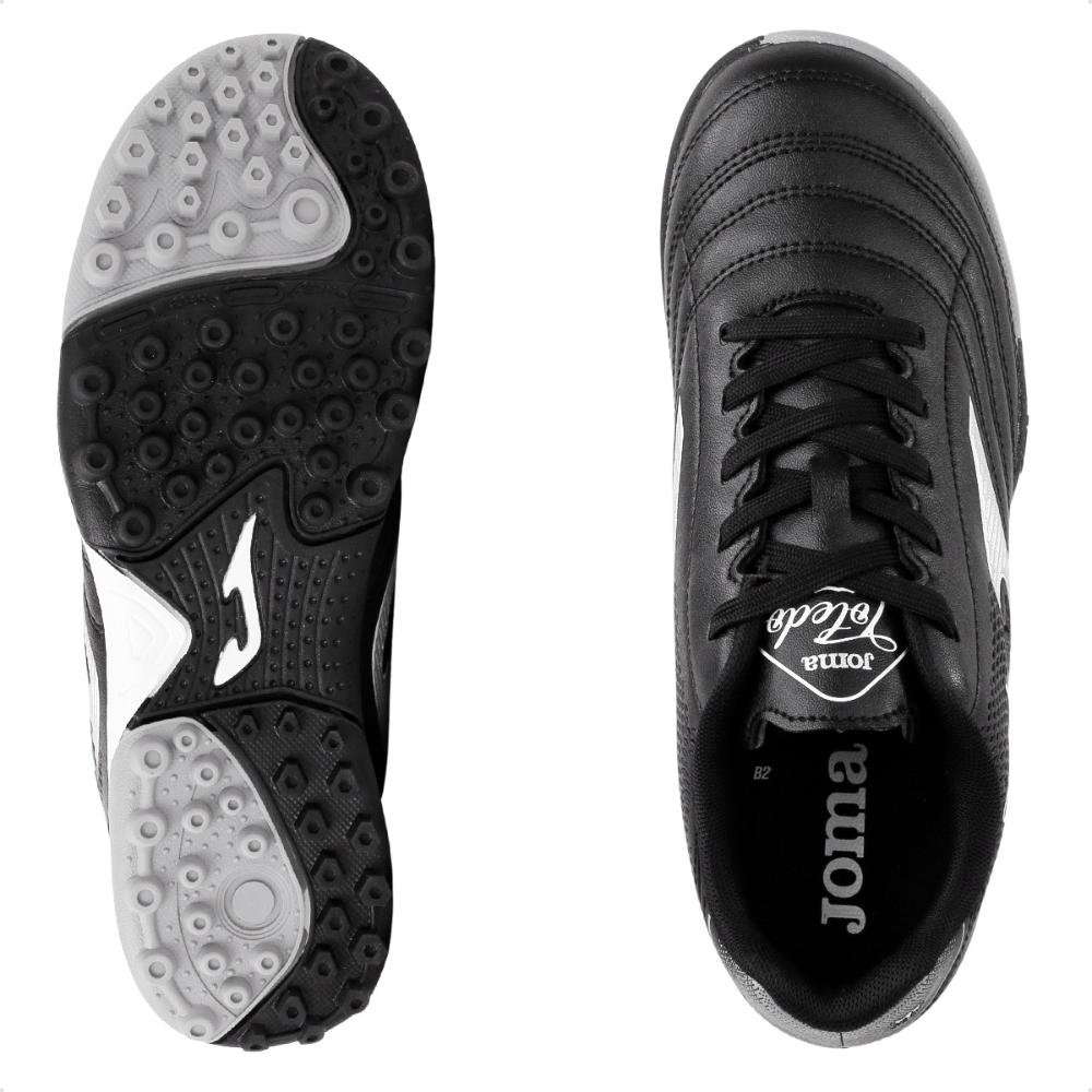 Chuteira Society Joma Toledo Jr Preto/Branco 6
