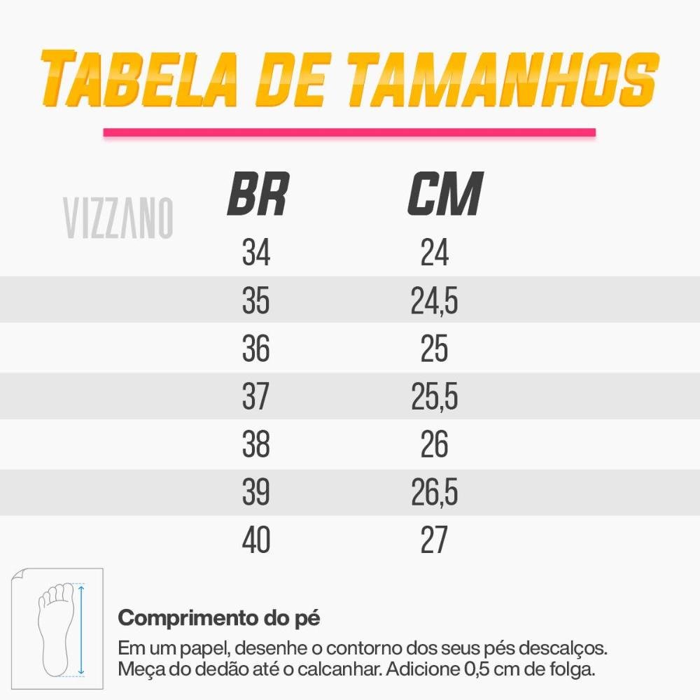 Tênis Vizzano Camurça Metal Feminino Casual Vermelho 5