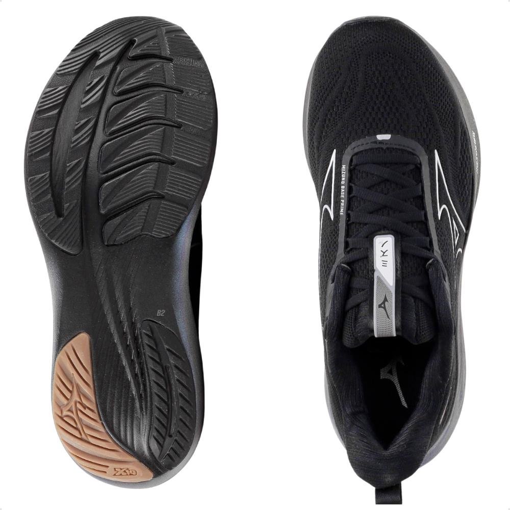 Tênis Mizuno Base Prime Masculino Preto/Cinza 6