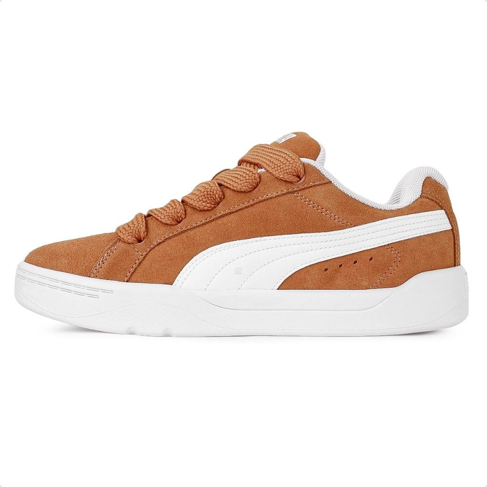 Tênis Puma Park Lifestyle Easy SD BDP Masculino Marrom/Branco 2