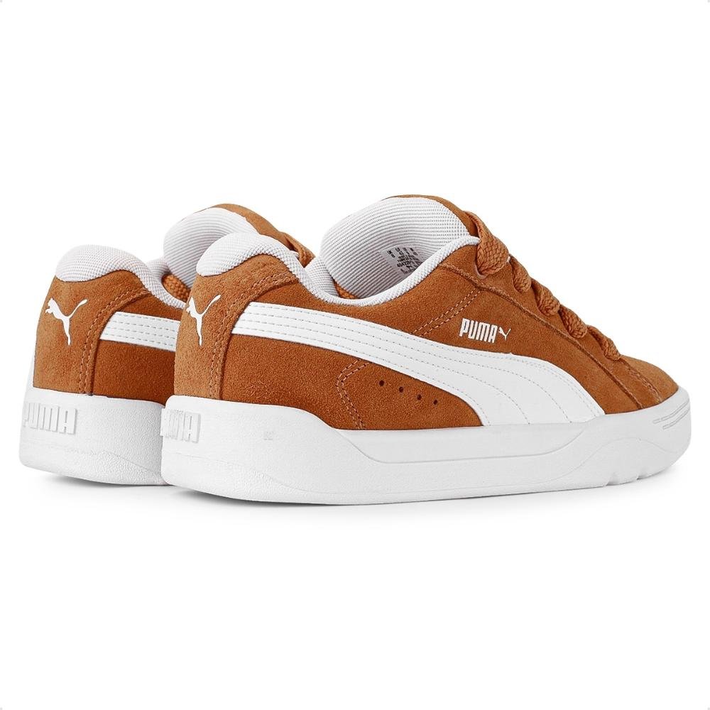 Tênis Puma Park Lifestyle Easy SD BDP Masculino Marrom/Branco 5