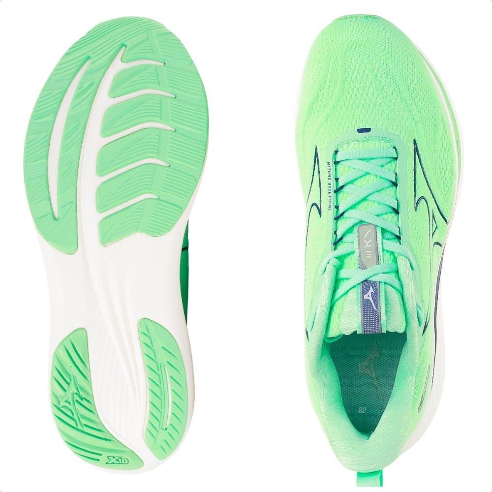 Tênis Mizuno Base Prime Masculino Verde Claro 6