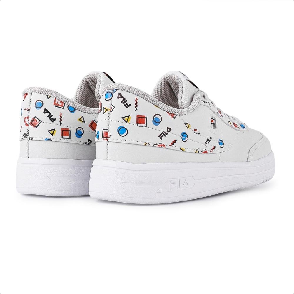 Tênis Fila Tennis 88 Infantil Branco/Azul 5