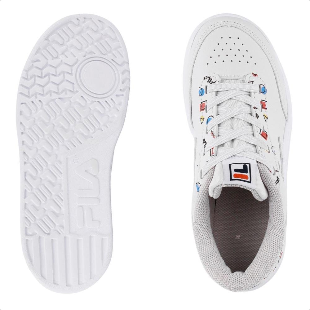 Tênis Fila Tennis 88 Infantil Branco/Azul 6