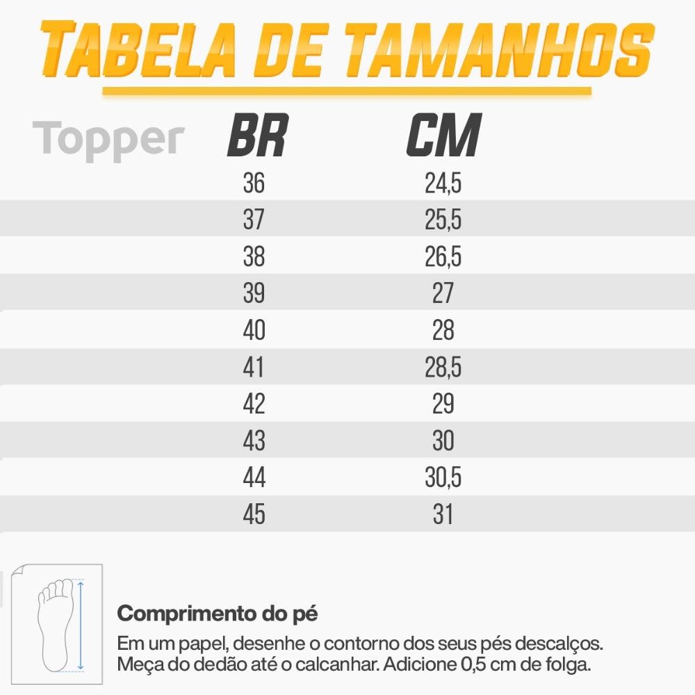 Chuteira Topper Futsal Dominator 3 LT Masculina Marinho/Branco 4