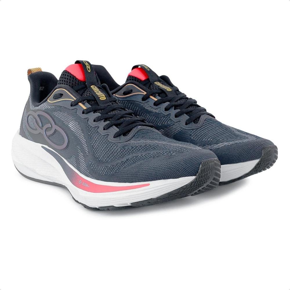 Tênis Olympikus Circuito Masculino Marinho/Amarelo 3