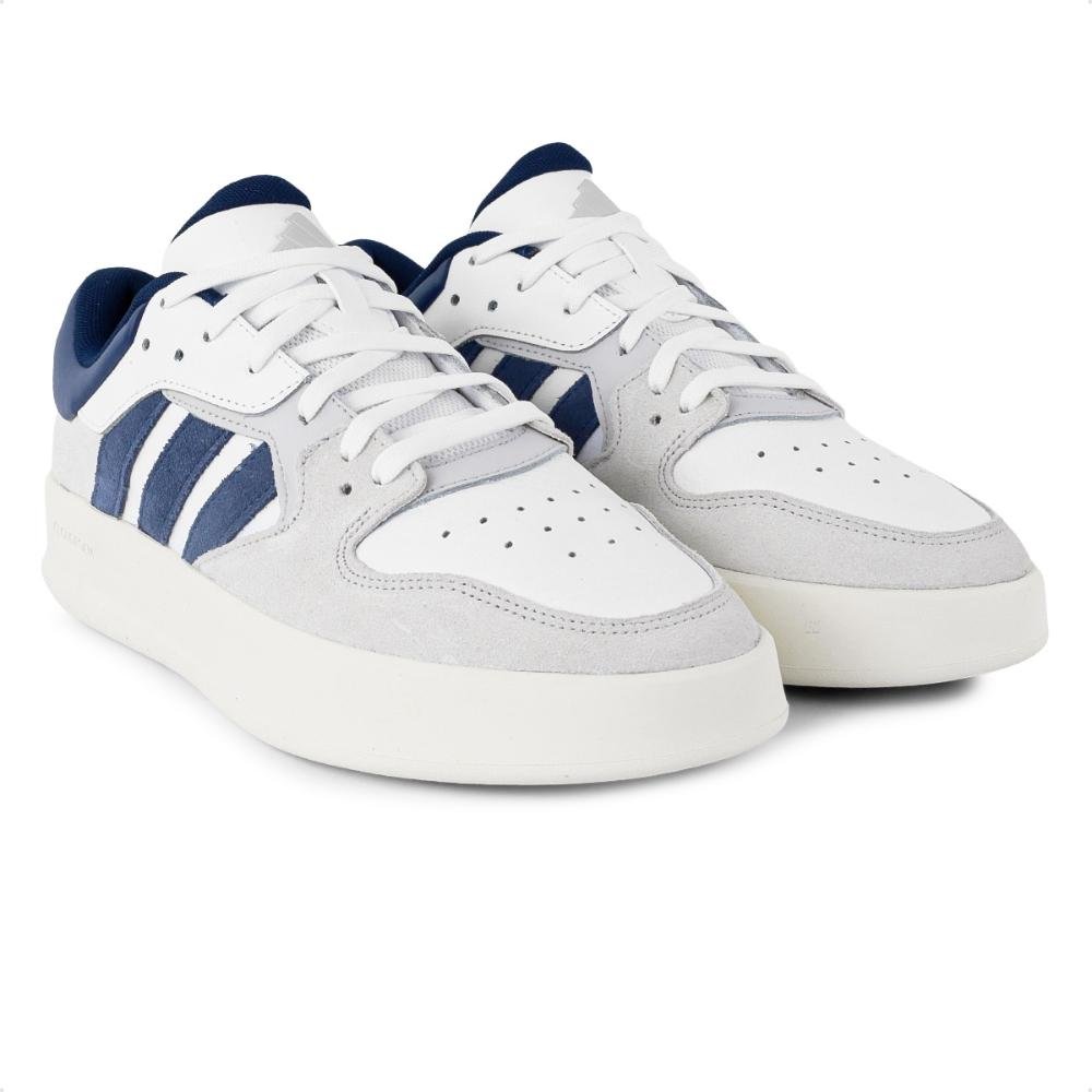 Tênis Adidas Court 24 Masculino Cinza/Marinho 3