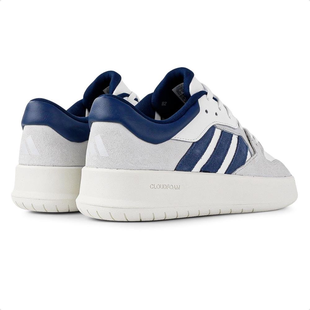Tênis Adidas Court 24 Masculino Cinza/Marinho 5