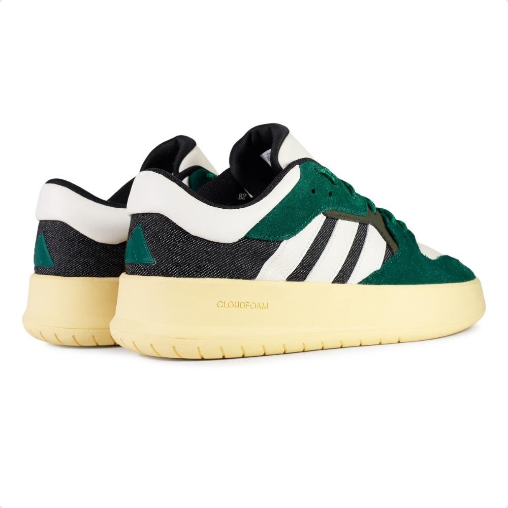 Tênis Adidas Court 24 Masculino Verde/Branco 5