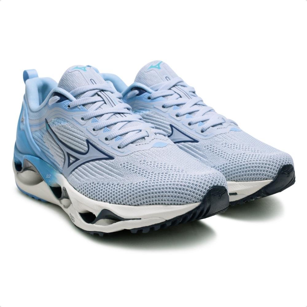 Tênis Mizuno Wave Stratos 3 Feminino Azul 3