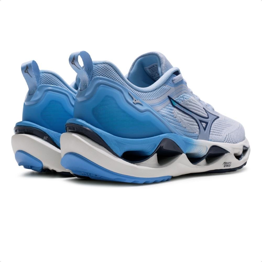 Tênis Mizuno Wave Stratos 3 Feminino Azul 5