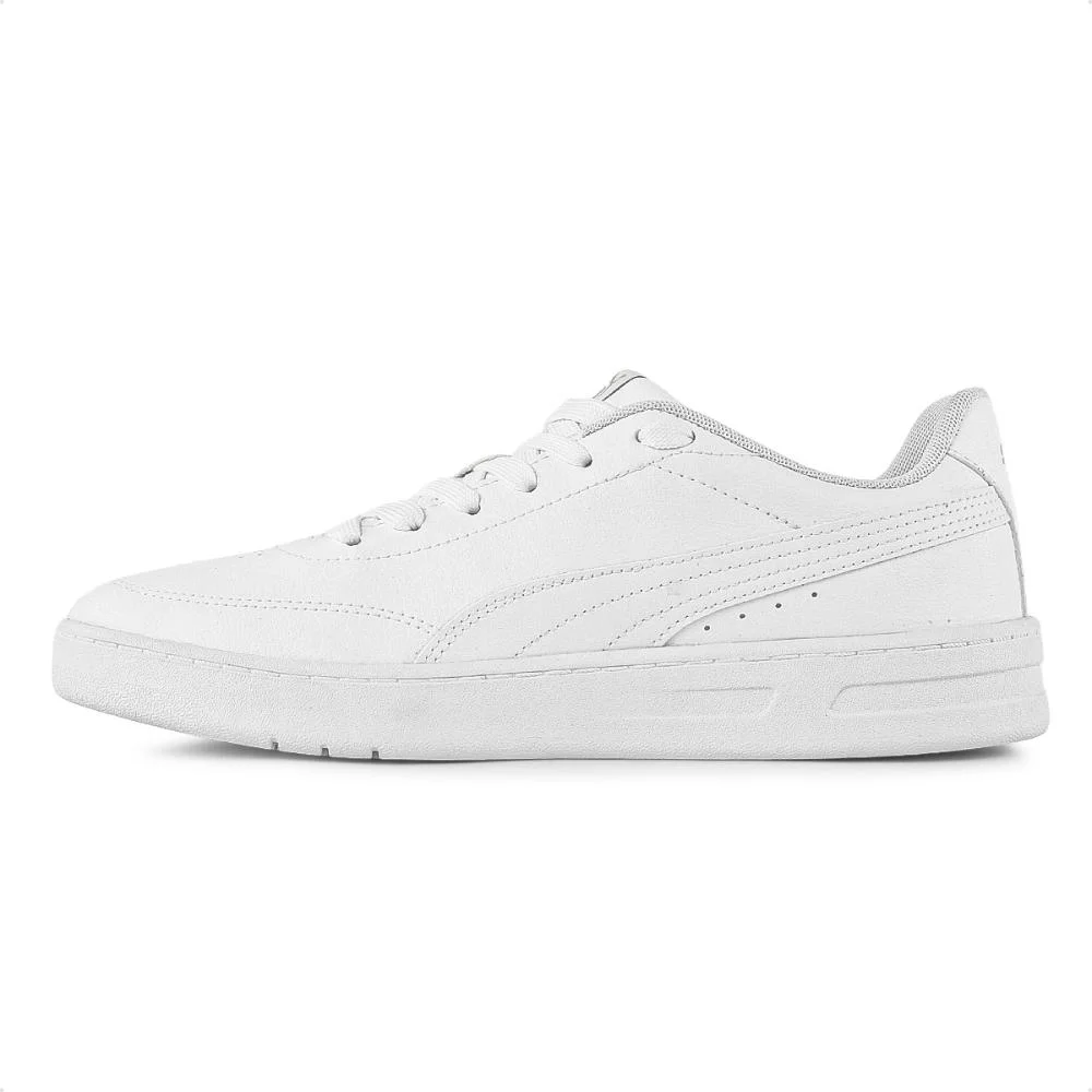 Tênis Puma Court Classic Clean Masculino Branco 2