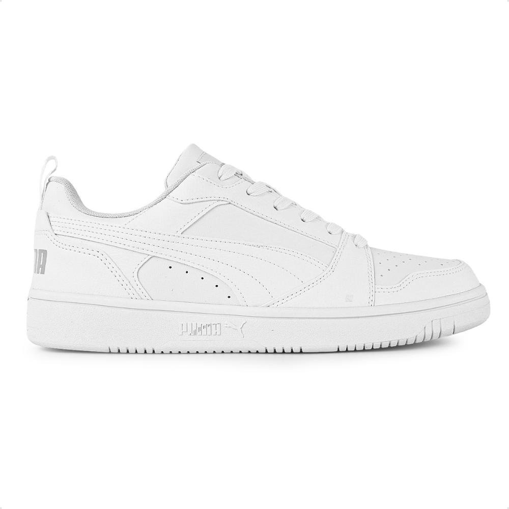 Tênis Puma Rebound V6 Low Bdp Masculino Branco 1