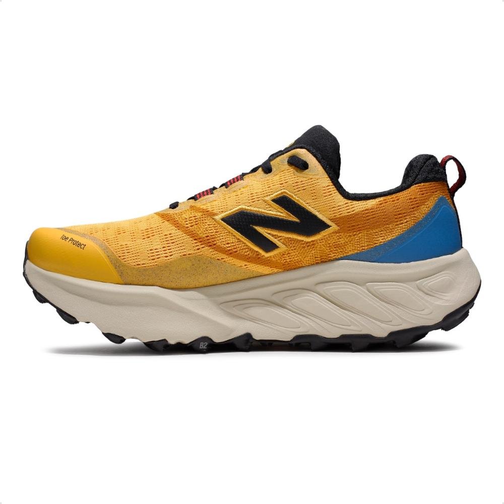 Tênis New Balance Hierro V9 Masculino Amarelo/Azul 2