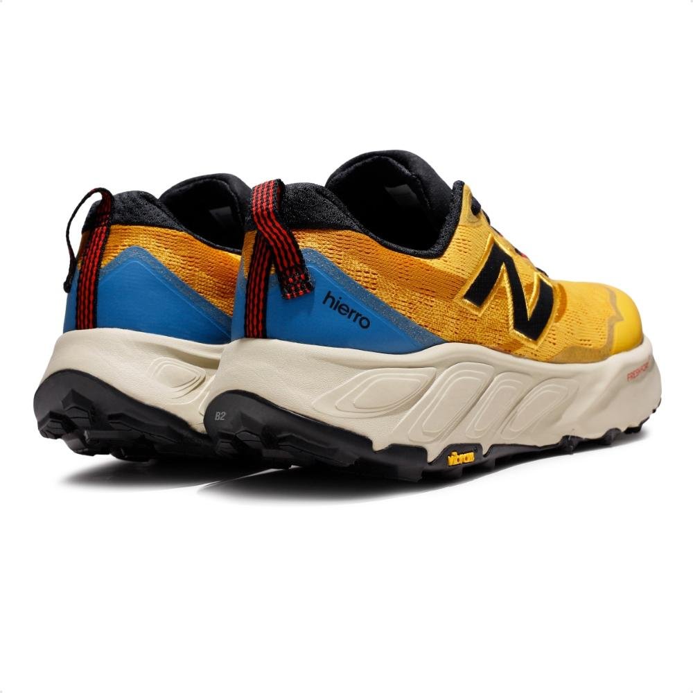 Tênis New Balance Hierro V9 Masculino Amarelo/Azul 5