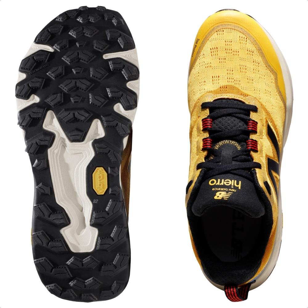 Tênis New Balance Hierro V9 Masculino Amarelo/Azul 6