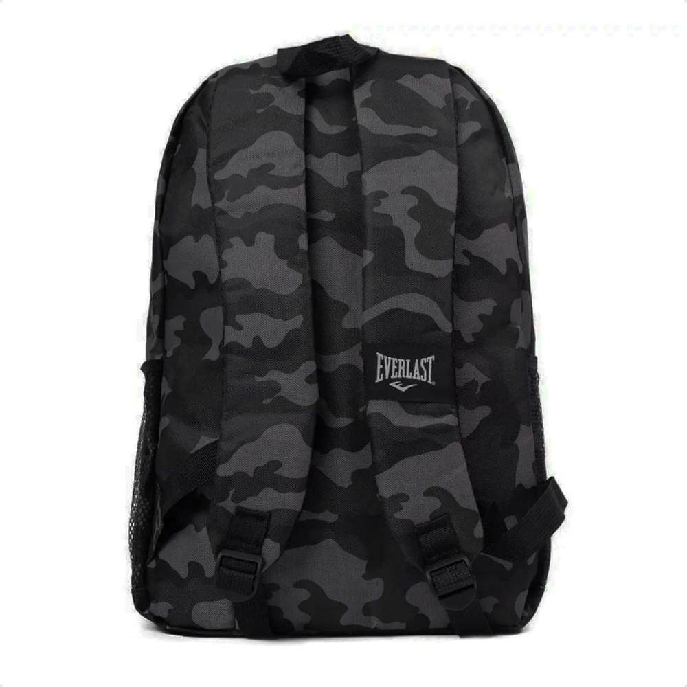 Mochila Everlast Army Unissex Preto/Cinza 2