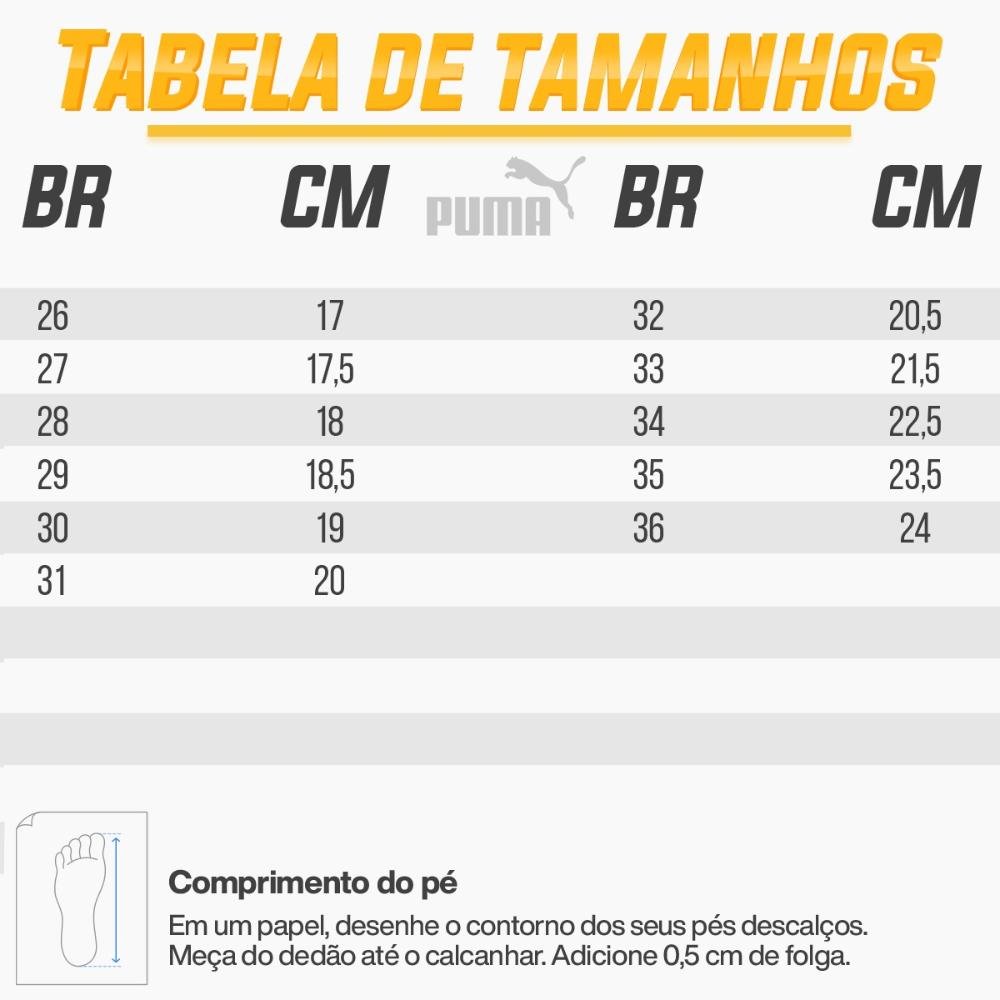 Tênis Puma Wired Run Infantil Preto/Branco 4