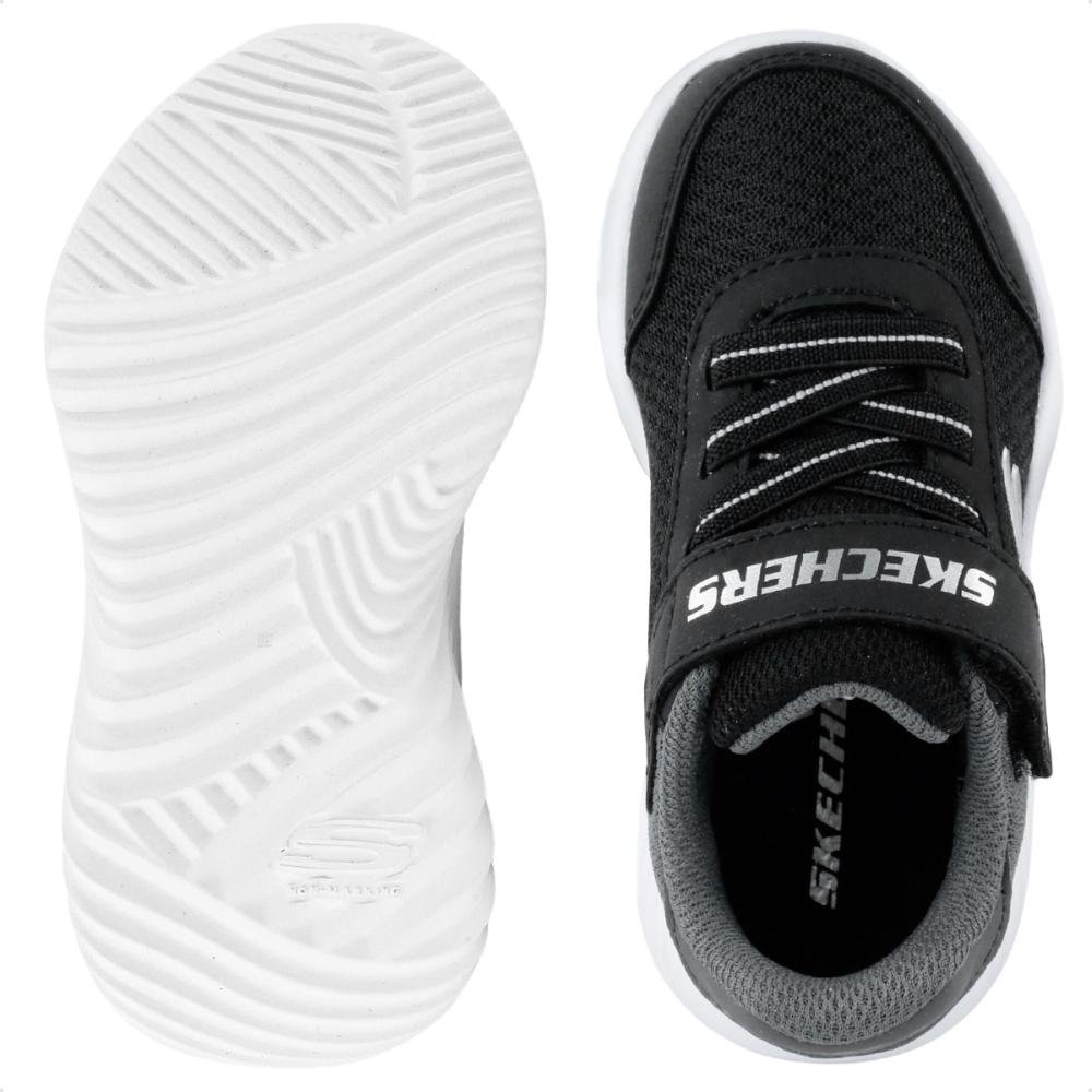 Tênis Skechers Bounder Trekzic Infantil Preto/Cinza 6
