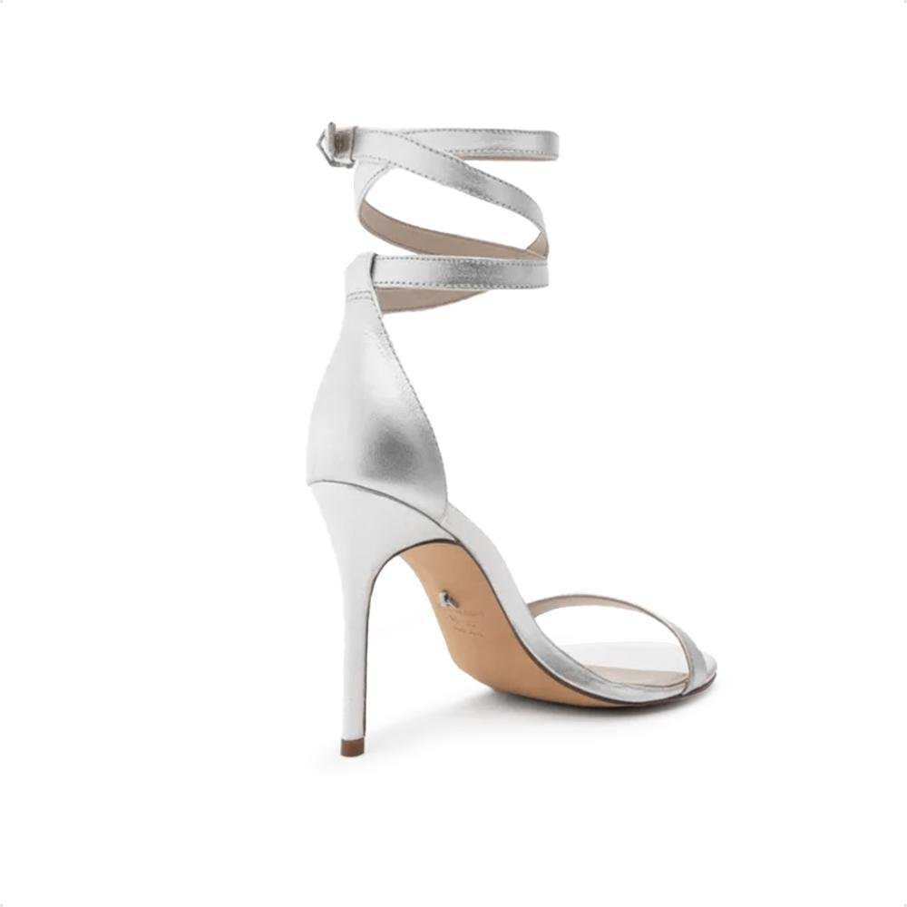 Sandália Arezzo Salto Fino Tira Superior Emily Prata 3