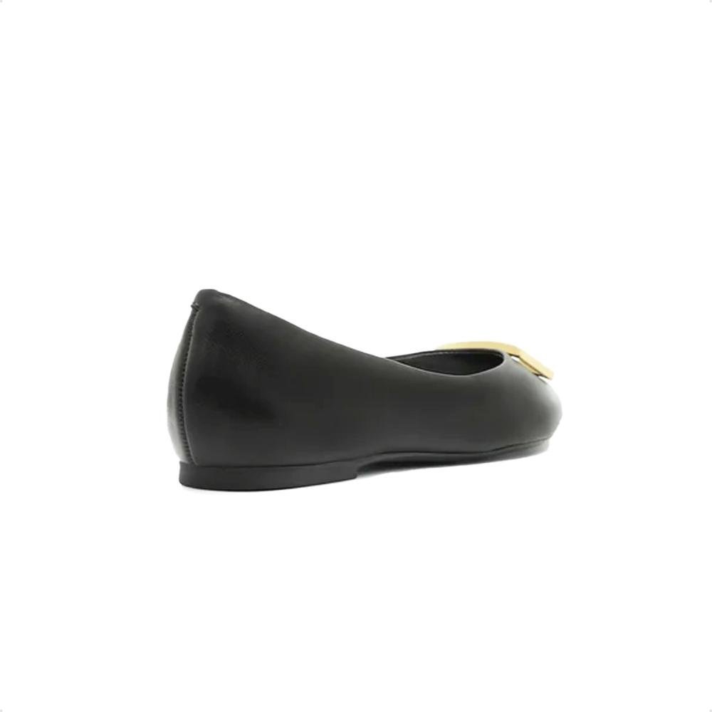 Sapatilha Arezzo Bico Fino Feminina Preto/Dourado 2