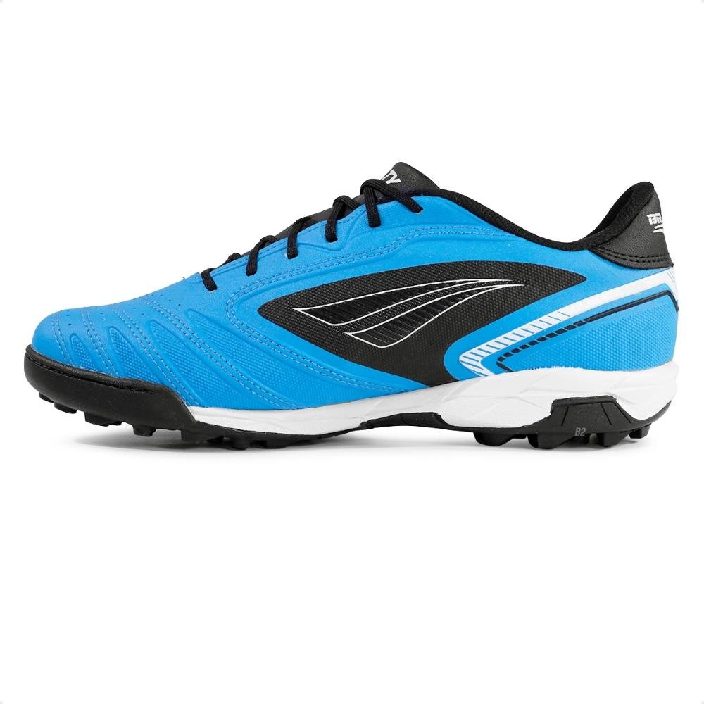 Chuteira Society Penalty Brasil 70 Y-1 Masculina Azul/Preto 2