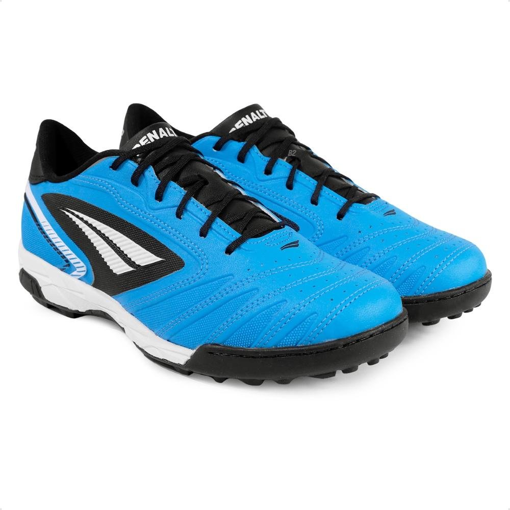 Chuteira Society Penalty Brasil 70 Y-1 Masculina Azul/Preto 3