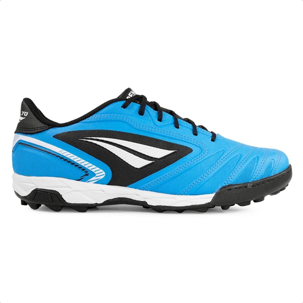 Chuteira Society Penalty Brasil 70 Y-1 Masculina Azul/Preto 1