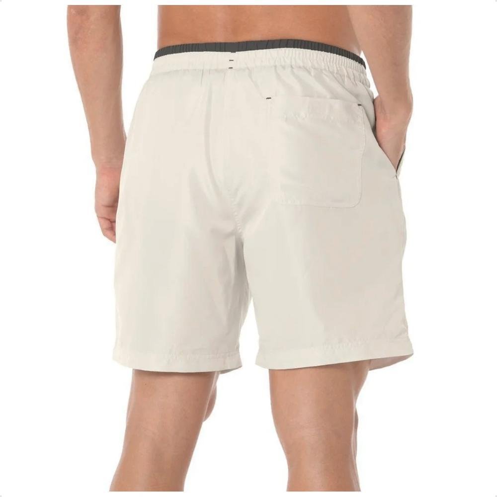 Bermuda Mizuno Tennis Master M 7" Masculina Bege/Preto 2