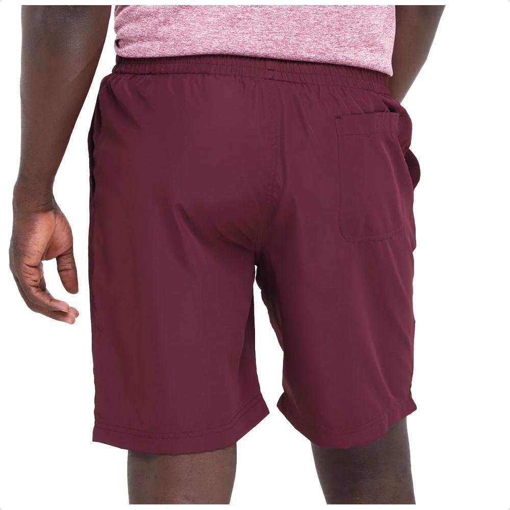 Bermuda Mizuno Tennis Master M 7" Masculina Bordô 2