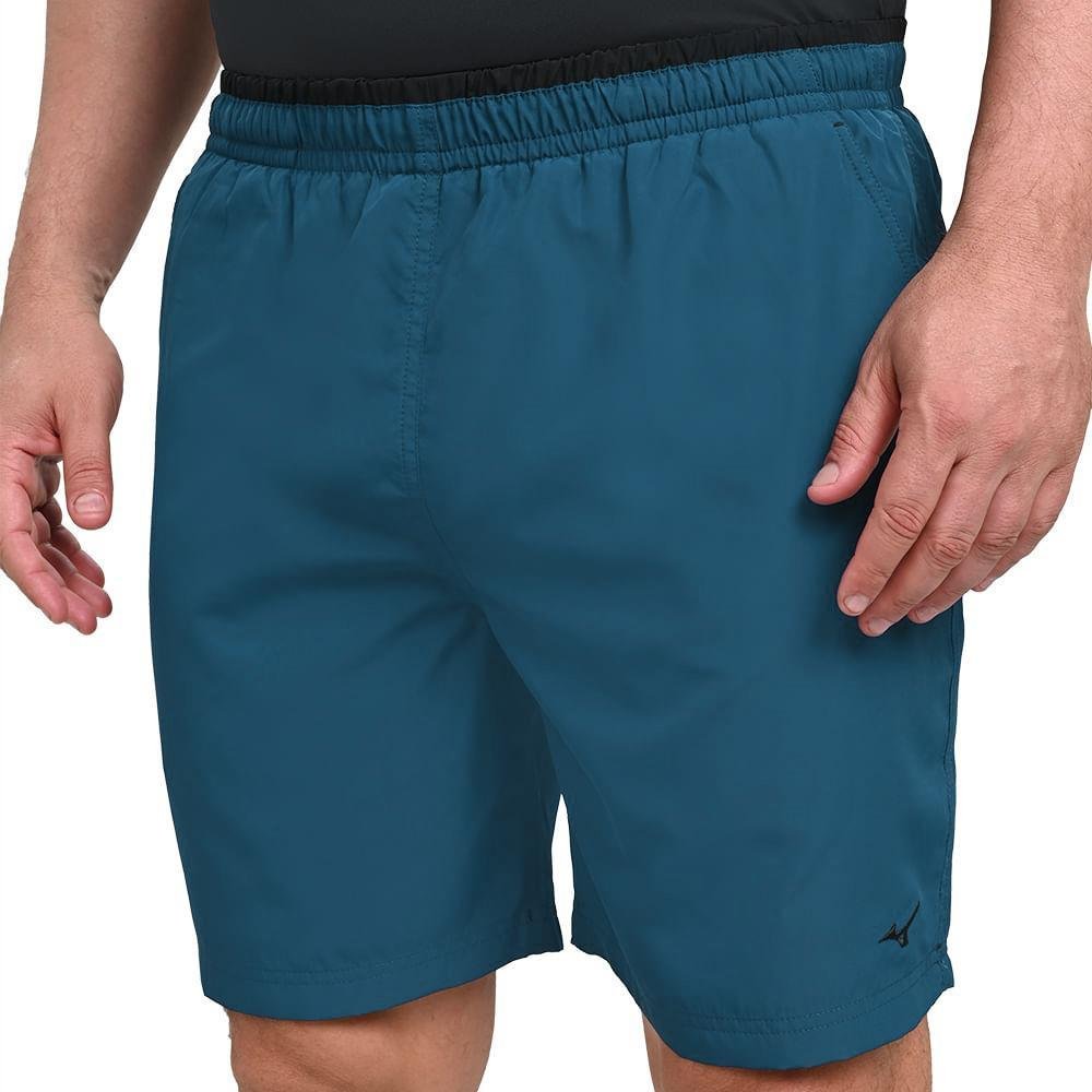 Bermuda Mizuno Tennis Master M 7" Masculina Marinho/Preto 2
