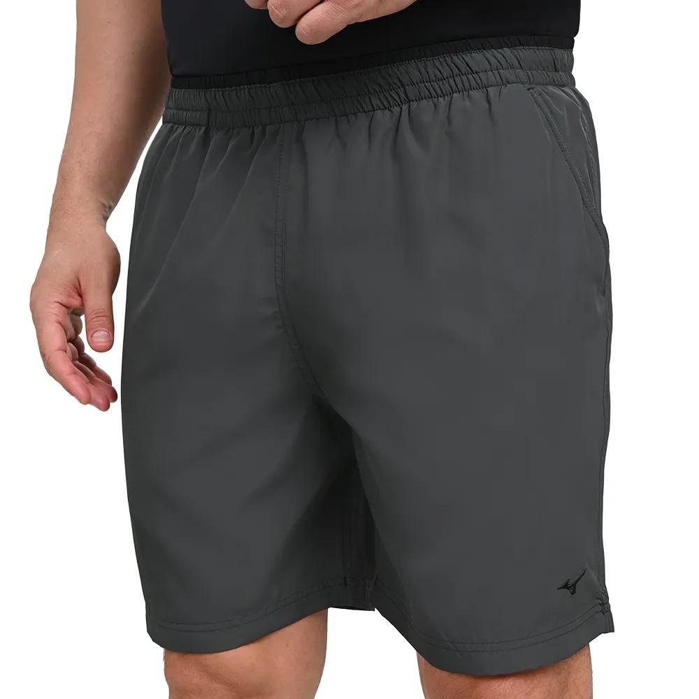 Bermuda Mizuno Tennis Master M 7" Masculina Grafite/Cinza 4