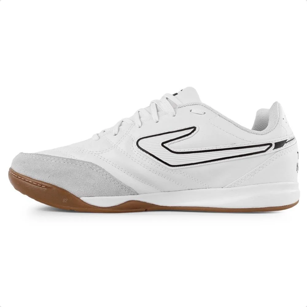 Chuteira Futsal Topper Maestro Club V Masculina Branco/Preto 3