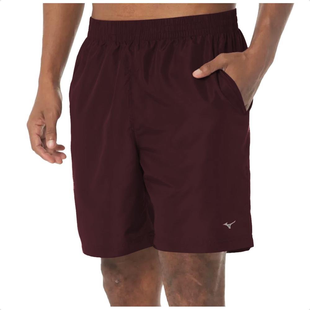 Bermuda Mizuno Energy M 7" Masculina Bordô 1
