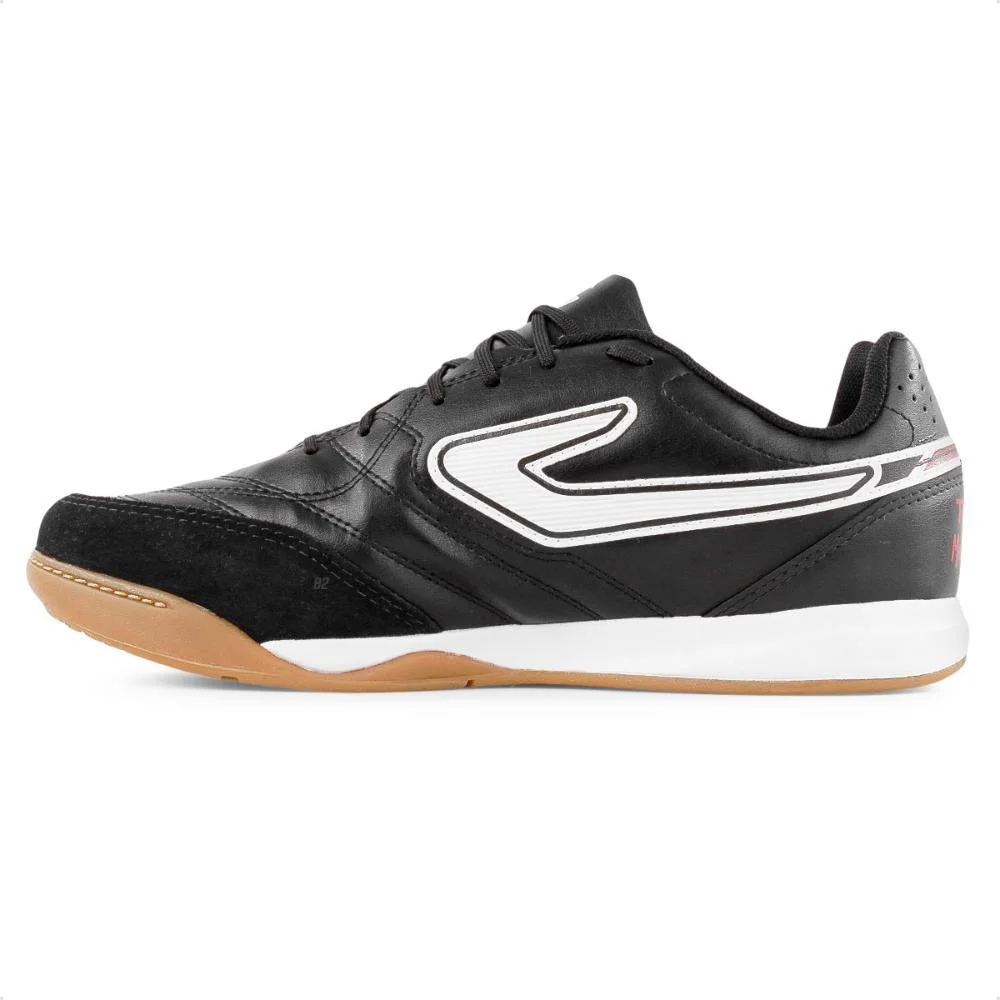 Chuteira Futsal Topper Maestro Club V Masculina Preto/Branco 2